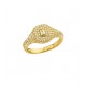 MYA BAY ARISTO SIGNET RING GOLD BA-437