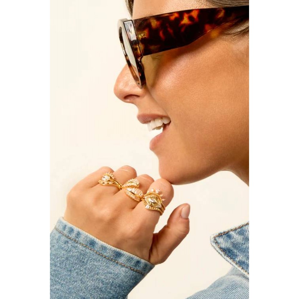 MYA BAY BIANCA RING GOLD BA-424