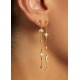 MYA BAY CONSTELLATION EARRINGS GOLD BO-233