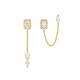 MYA BAY DANCING DYNASTY EARRINGS GOLD BO-370
