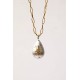 MYA BAY DROP NECKLACE TWO-TONE CO-447