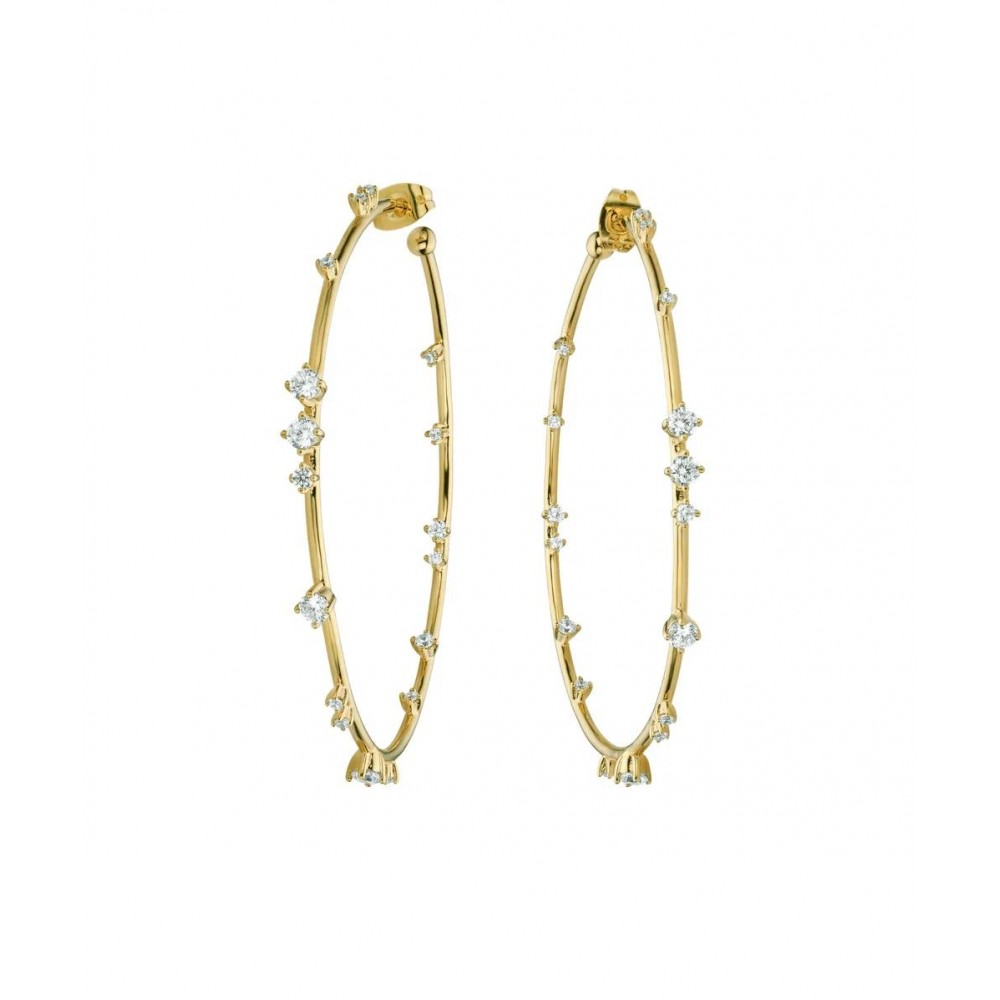 MYA BAY HOOPS EARRINGS GOLD BO-23 MYA BAY HOOPS EARRINGS GOLD BO-23