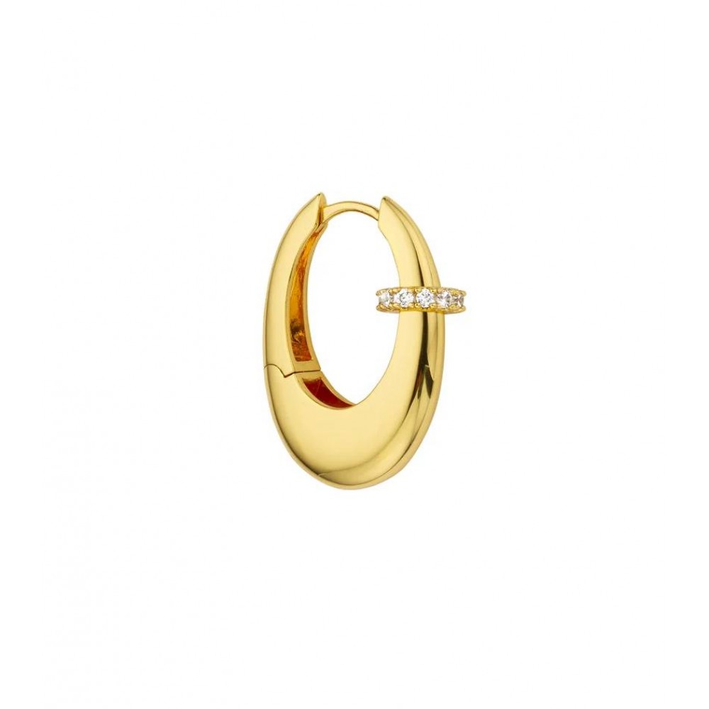 MYA BAY ELECTRIC SINGLE HOOP GOLD BO-412