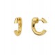 MYA BAY ESCAPE EARRINGS HOOPS GOLD BO-422