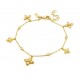 MYA BAY FLOWER LIBERTY BRACELET GOLD BR-448 MYA BAY FLOWER LIBERTY BRACELET GOLD BR-448
