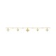 MYA BAY FLOWER LIBERTY BRACELET GOLD BR-448 MYA BAY FLOWER LIBERTY BRACELET GOLD BR-448