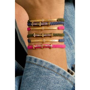 MYA BAY KAKI DIWALI LINK BRACELET BR-430 MYA BAY KAKI DIWALI LINK BRACELET BR-430