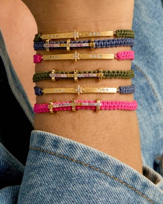 MYA BAY KAKI DIWALI LINK BRACELET BR-430