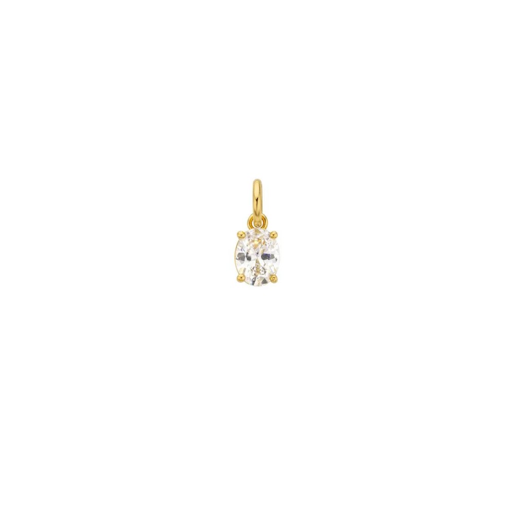 MYA BAY LITTLE OVAL PENDANT GOLD PED-79