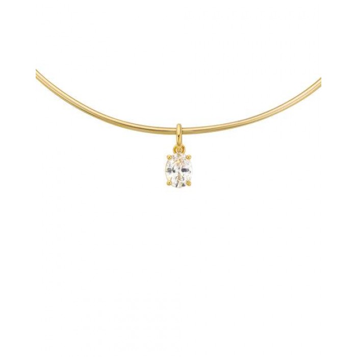 MYA BAY LITTLE OVAL PENDANT GOLD PED-79
