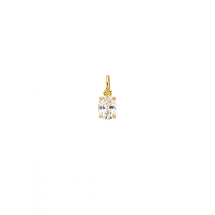 MYA BAY LITTLE OVAL PENDANT GOLD PED-79