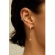 MYA BAY LOTUS CHELSEA EARRINGS GOLD BO-397