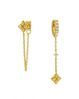 MYA BAY LOTUS CHELSEA EARRINGS GOLD BO-397