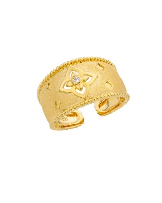 MYA BAY LOTUS CUFF RING GOLD BA-409