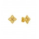 MYA BAY LOTUS EARRINGS GOLD BO-395 MYA BAY LOTUS EARRINGS GOLD BO-395