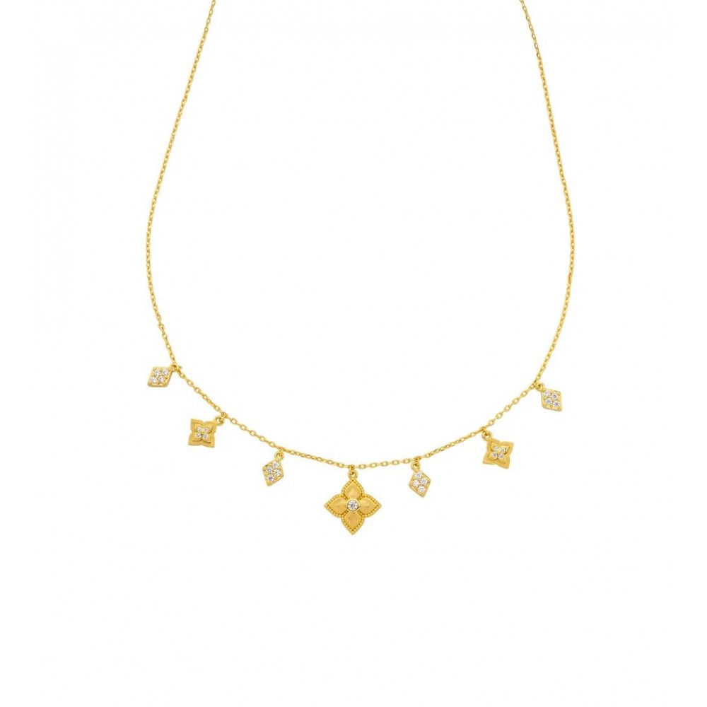 MYA BAY LOTUS LIBERTY NECKLACE GOLD CO-488