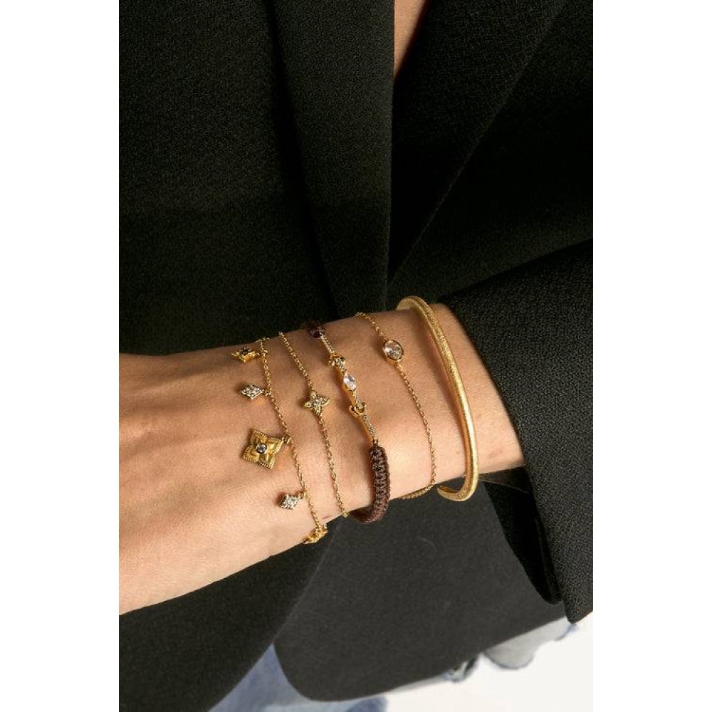 MYA BAY LOTUS LIBERTY BRACELET GOLD BR-447