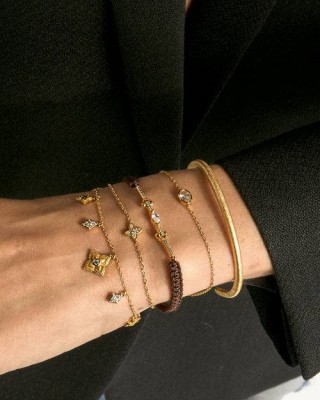 MYA BAY LOTUS LIBERTY BRACELET GOLD BR-447