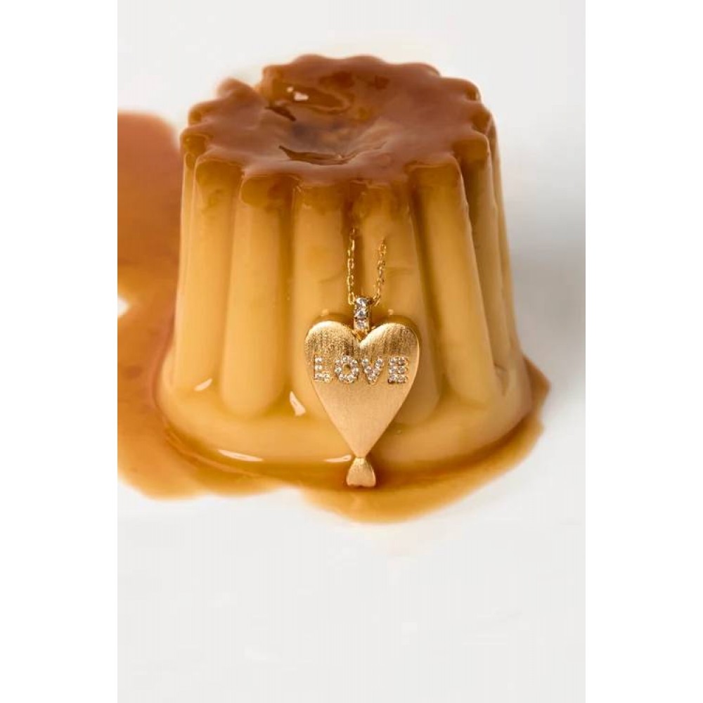 MYA BAY LOVE TWIN HEARTS NECKLACE GOLD CO-486