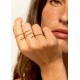 MYA BAY MAGNOLIA HOOPS RING GOLD BA-386