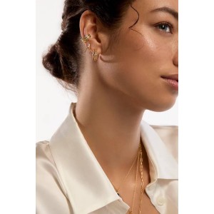 MYA BAY MALINA EARRINGS HOOPS GOLD BO-371