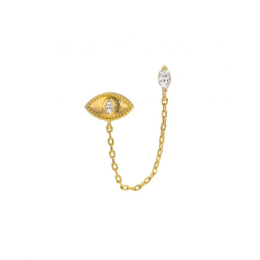 MYA BAY MIDNIGHT EARRING GOLD BO-336