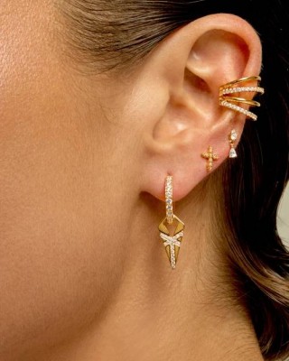 MYA BAY MINI CHENNAI EARRINGS GOLD BO-393