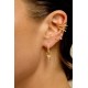 MYA BAY MINI CHENNAI EARRINGS GOLD BO-393 MYA BAY MINI CHENNAI EARRINGS GOLD BO-393