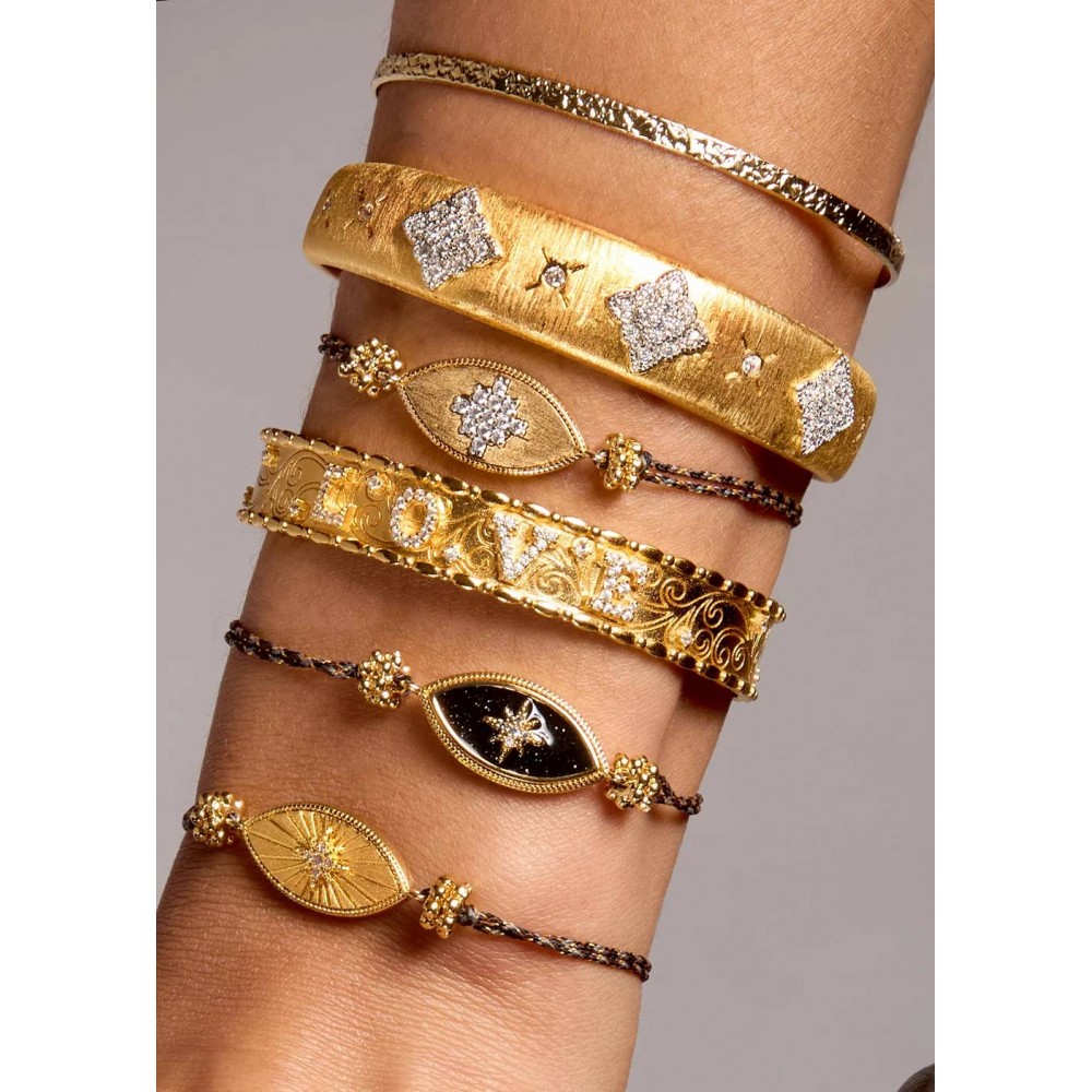 MYA BAY MIRA CUFF BRACELET GOLD BR-382 MYA BAY MIRA CUFF BRACELET GOLD BR-382