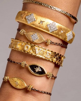 MYA BAY MIRA CUFF BRACELET GOLD BR-382