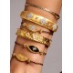 MYA BAY MIRA CUFF BRACELET GOLD BR-382 MYA BAY MIRA CUFF BRACELET GOLD BR-382