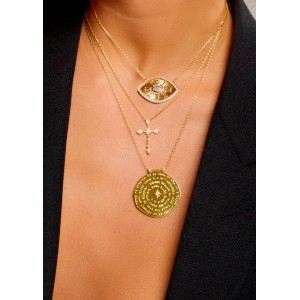 MYA BAY OLGA NECKLACE GOLD CO-241