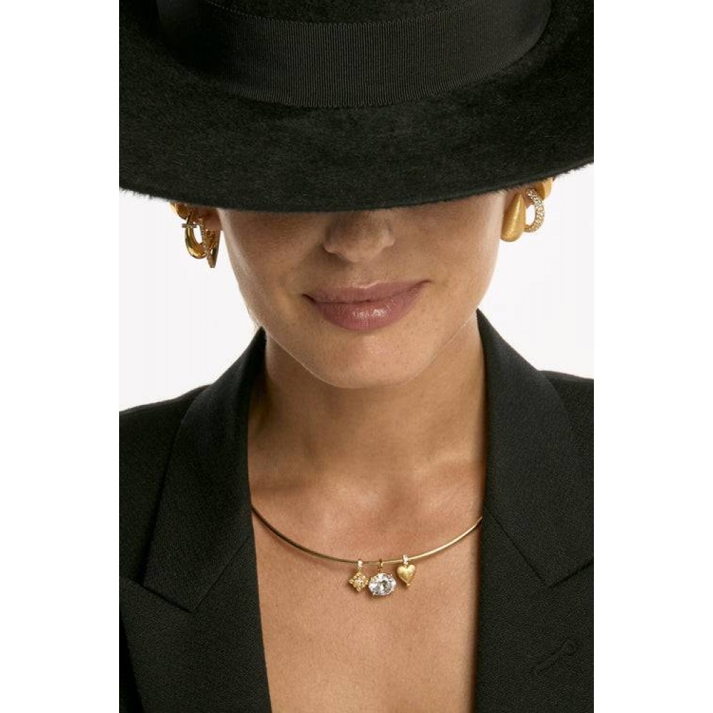 MYA BAY LITTLE OVAL PENDANT GOLD PED-79