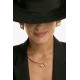 MYA BAY LITTLE OVAL PENDANT GOLD PED-79