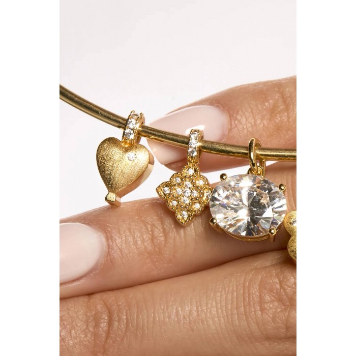 MYA BAY LITTLE OVAL PENDANT GOLD PED-79