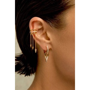 MYA BAY RIVER EARCUFF GOLD EA-59