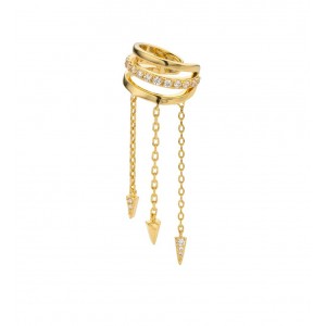 MYA BAY RIVER EARCUFF GOLD EA-59