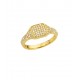 MYA BAY SQUARE SIGNET RING GOLD BA-438