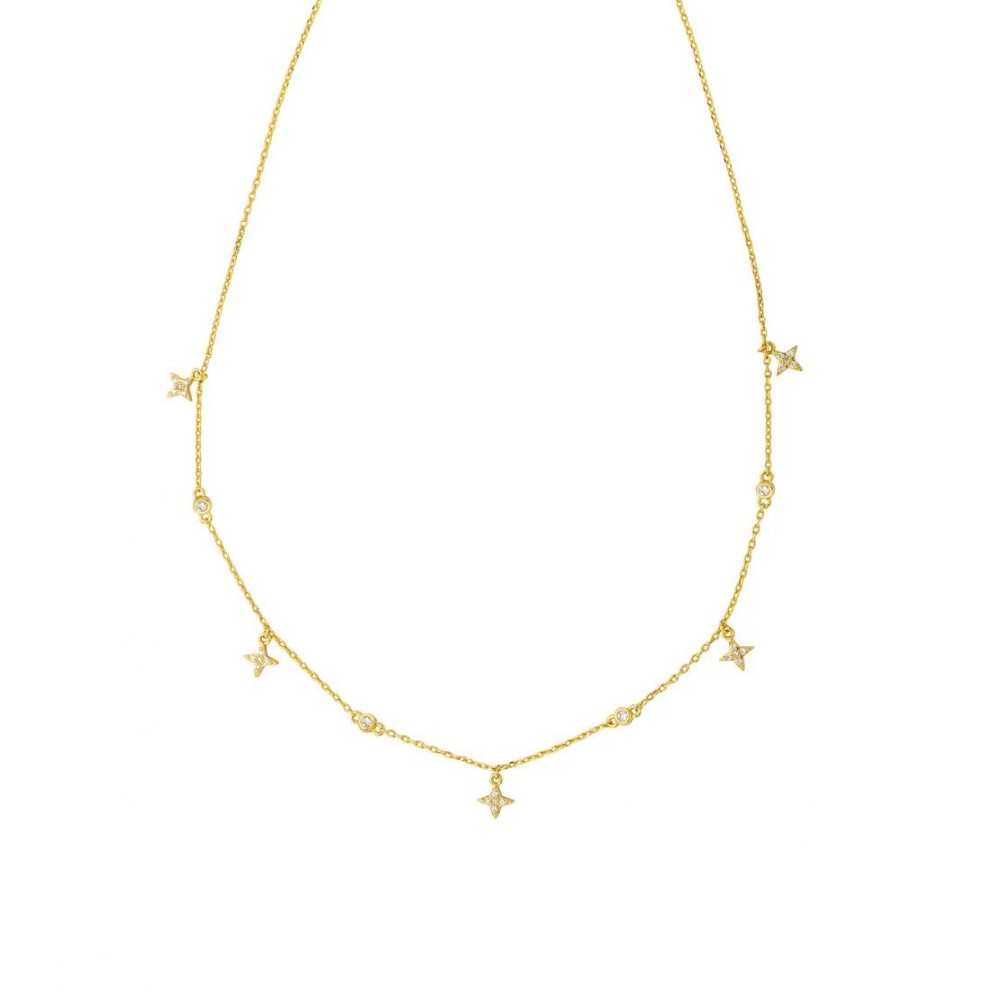 MYA BAY STARLINE NECKLACE GOLD CO-466 MYA BAY STARLINE NECKLACE GOLD CO-466