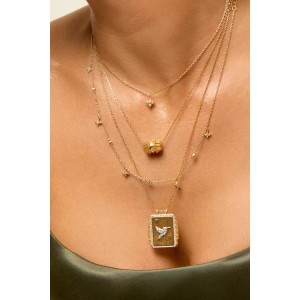 MYA BAY STARLINE NECKLACE GOLD CO-466 MYA BAY STARLINE NECKLACE GOLD CO-466