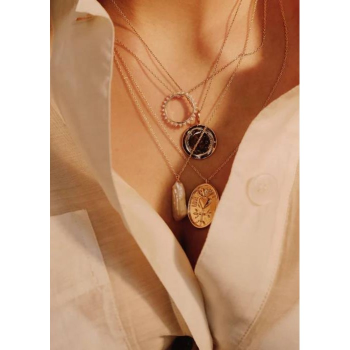 MYA BAY SUNSET NECKLACE GOLD CO-78
