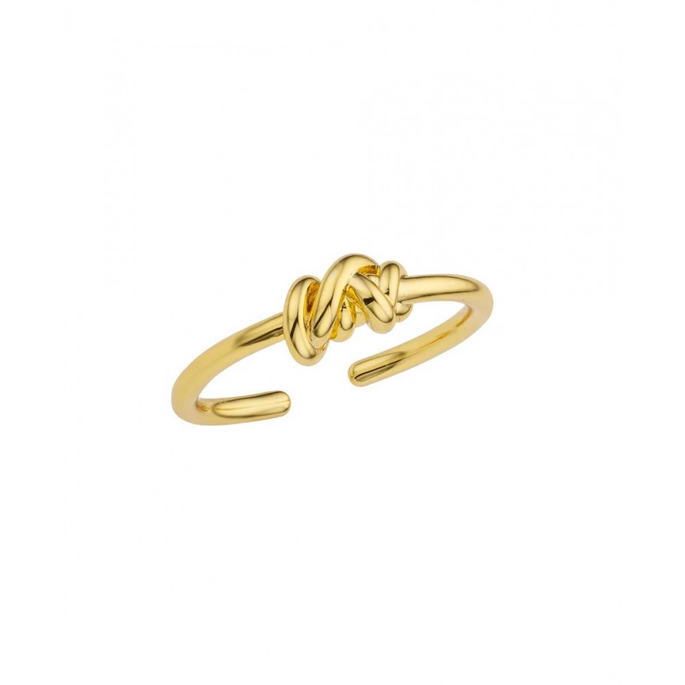MYA BAY SWEET SPAGHETTI RING GOLD BA-435