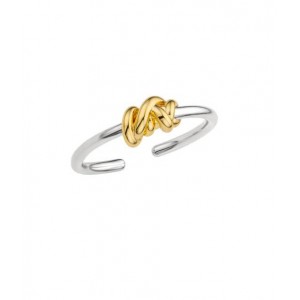 MYA BAY SWEET SPAGHETTI RING TWO-TONE BA-431