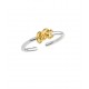 MYA BAY SWEET SPAGHETTI RING TWO-TONE BA-431 MYA BAY SWEET SPAGHETTI RING TWO-TONE BA-431