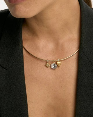 MYA BAY TORQUE NECKLACE GOLD CO-523