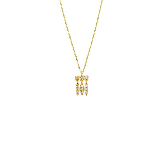 MYA BAY TRIADE NECKLACE GOLD CO-460