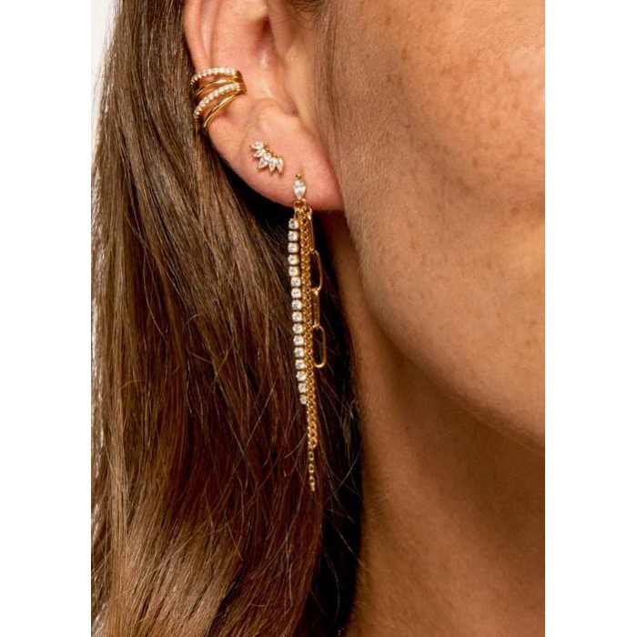 MYA BAY VENICE FRAME EARRINGS GOLD BO-357 MYA BAY VENICE FRAME EARRINGS GOLD BO-357