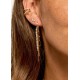 MYA BAY VENICE FRAME EARRINGS GOLD BO-357