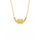MYA BAY GOLD BIG TALISMAN NECKLACE GOLD CO-328