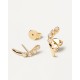 PDPAOLA MOTION GOLD EARRINGS Γυναικεία Σκουλαρίκια από Ασήμι 925 AR01-474-U 